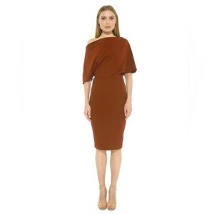 Alexia Admor One Shoulder Dress, Copper